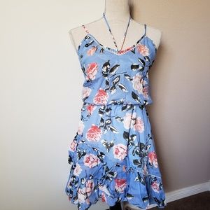 NWT love print mini dress - chambre rose